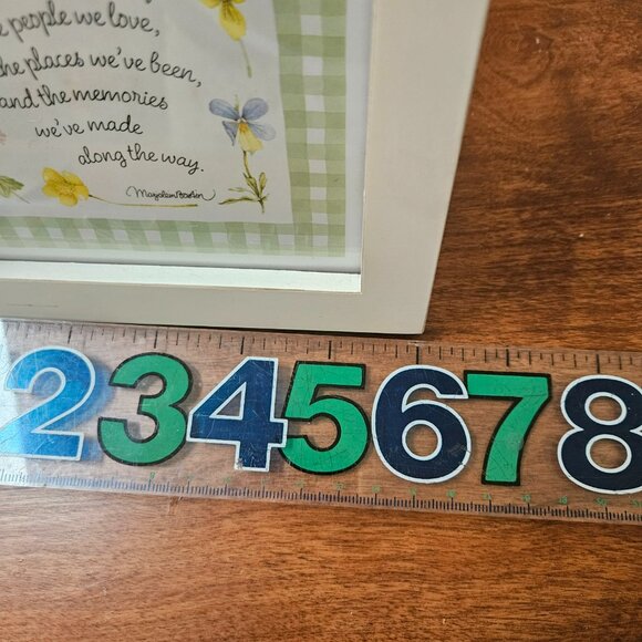 MARJOLEIN BASTIN WOODEN FRAMED PRINT WITH QUOTE - Picture 7 of 7